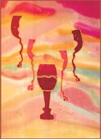 Pinot Noir at Sunset